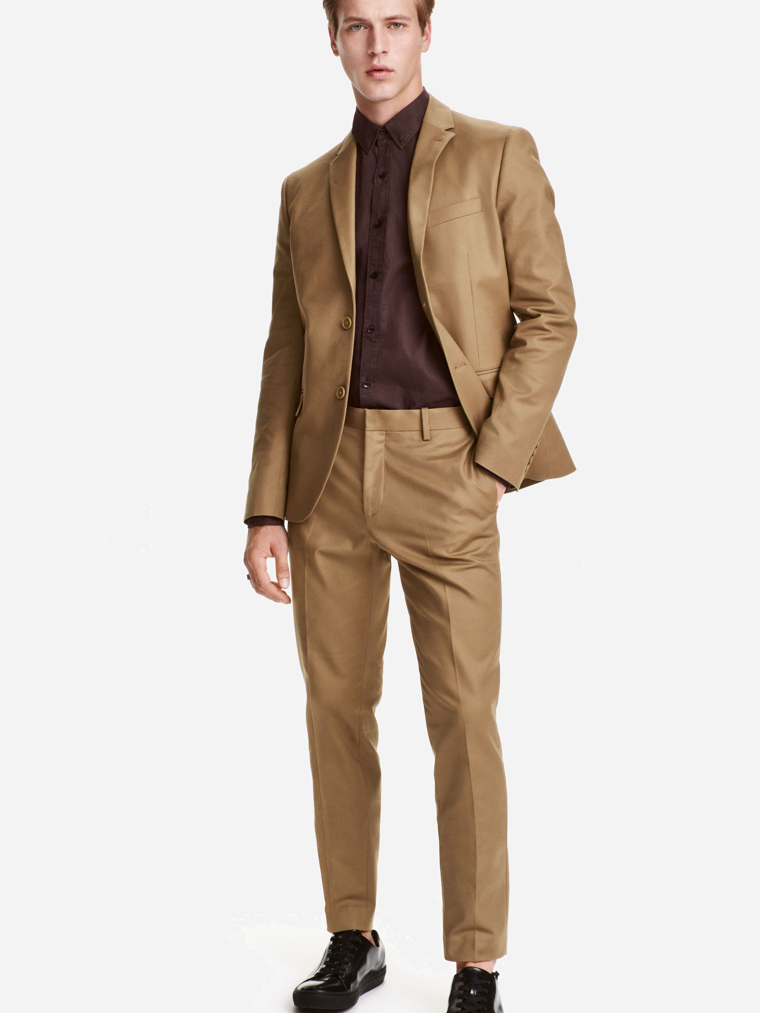 

Брюки H&M XAZ096448TARR  Коричневые, Брюки H&M XAZ096448TARR 48 Коричневые