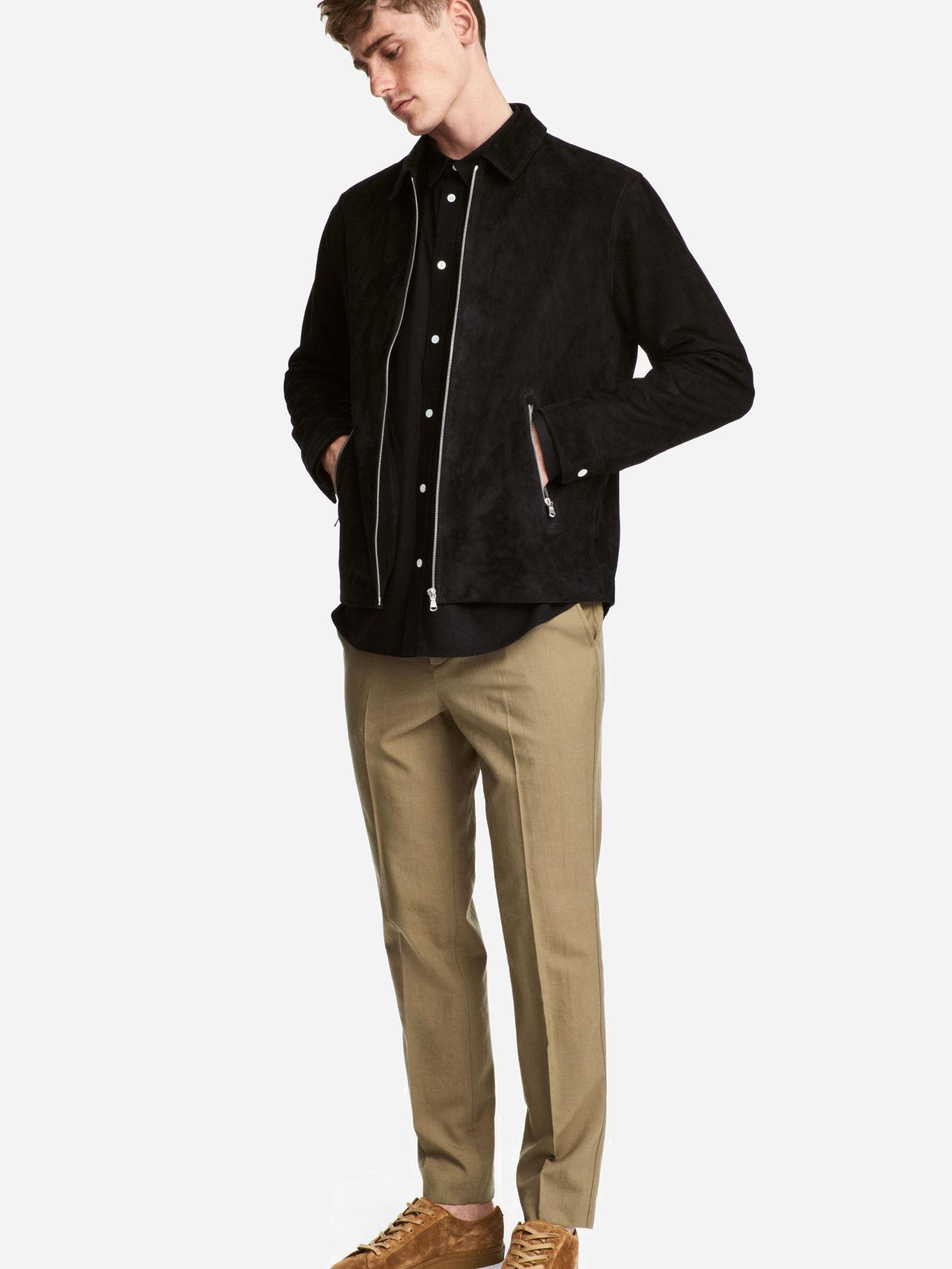 

Брюки H&M XAZ151417XJWF 60 Горчичные