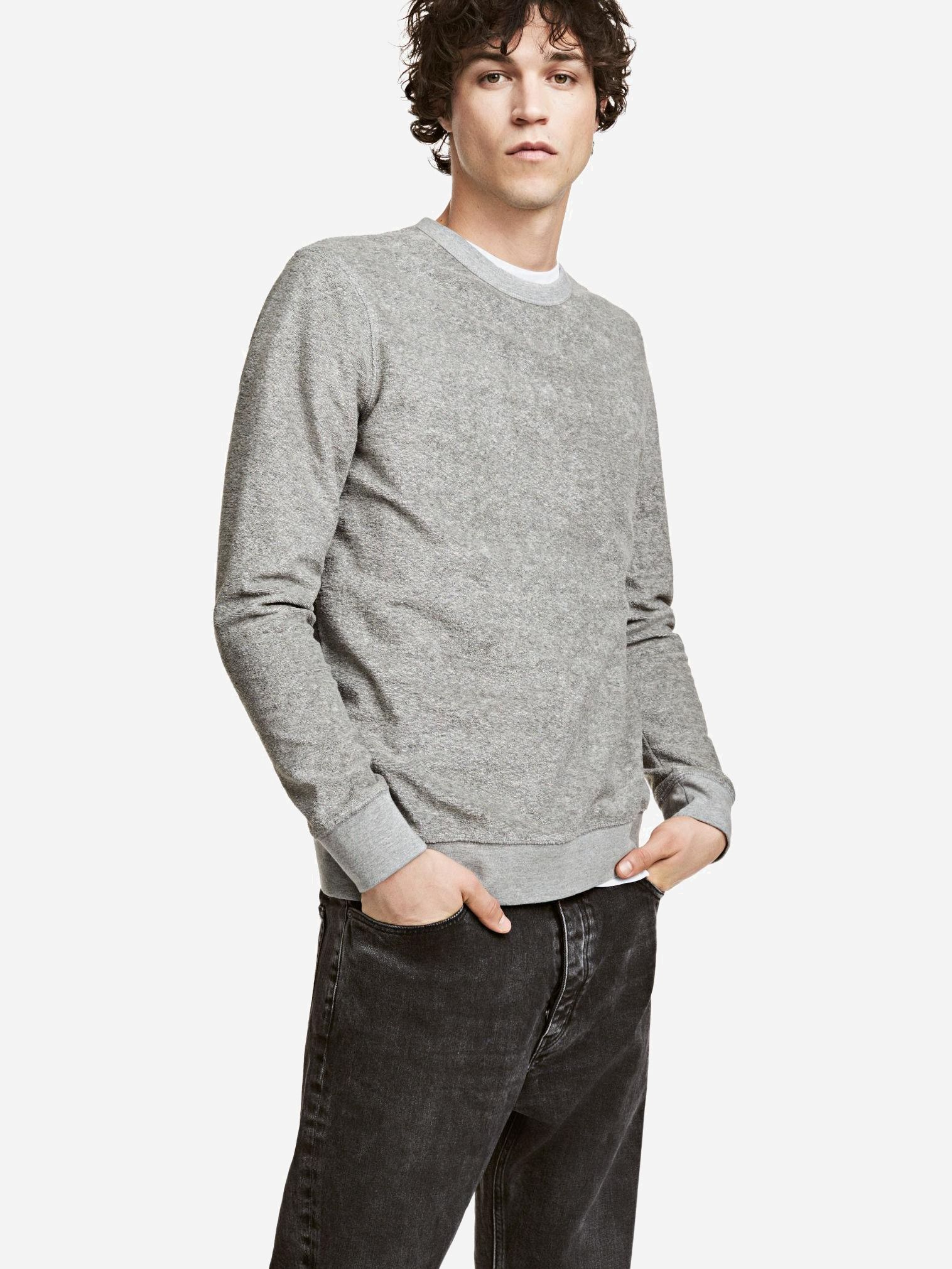 

Свитшот H&M XAZ164431FZGX XS Серый