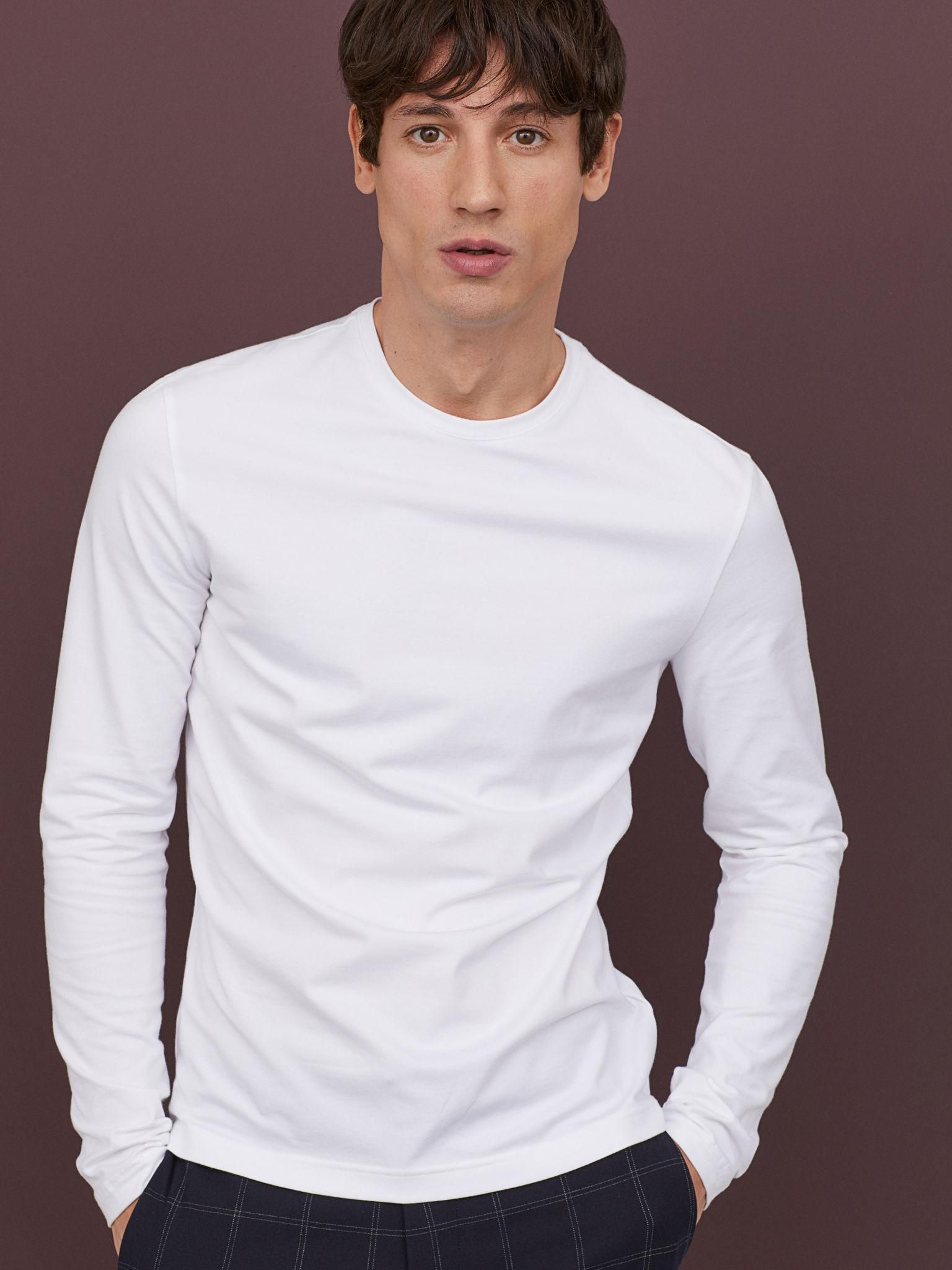 

Лонгслив H&M XAZ176581KGYU XS Белый
