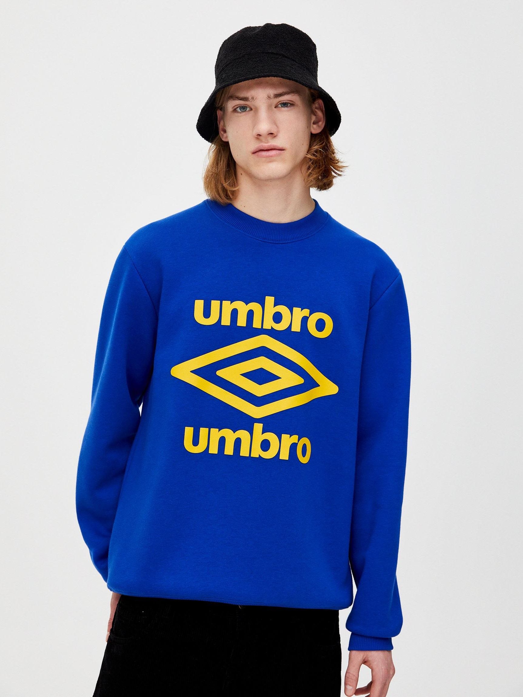 

Свитшот Pull & Bear XAZ240199FJCE L Синий