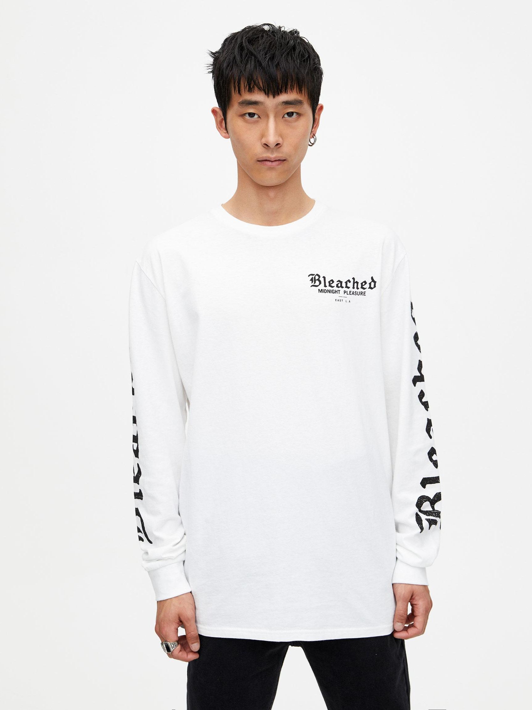 

Свитшот Pull & Bear XAZ241011GRXR M Белый с принтом