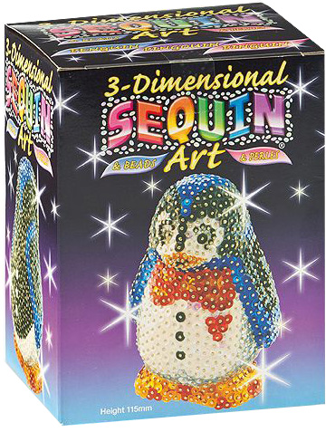 

Набор для творчества Sequin Art 3D Penguin 11.5 см (SA0503)