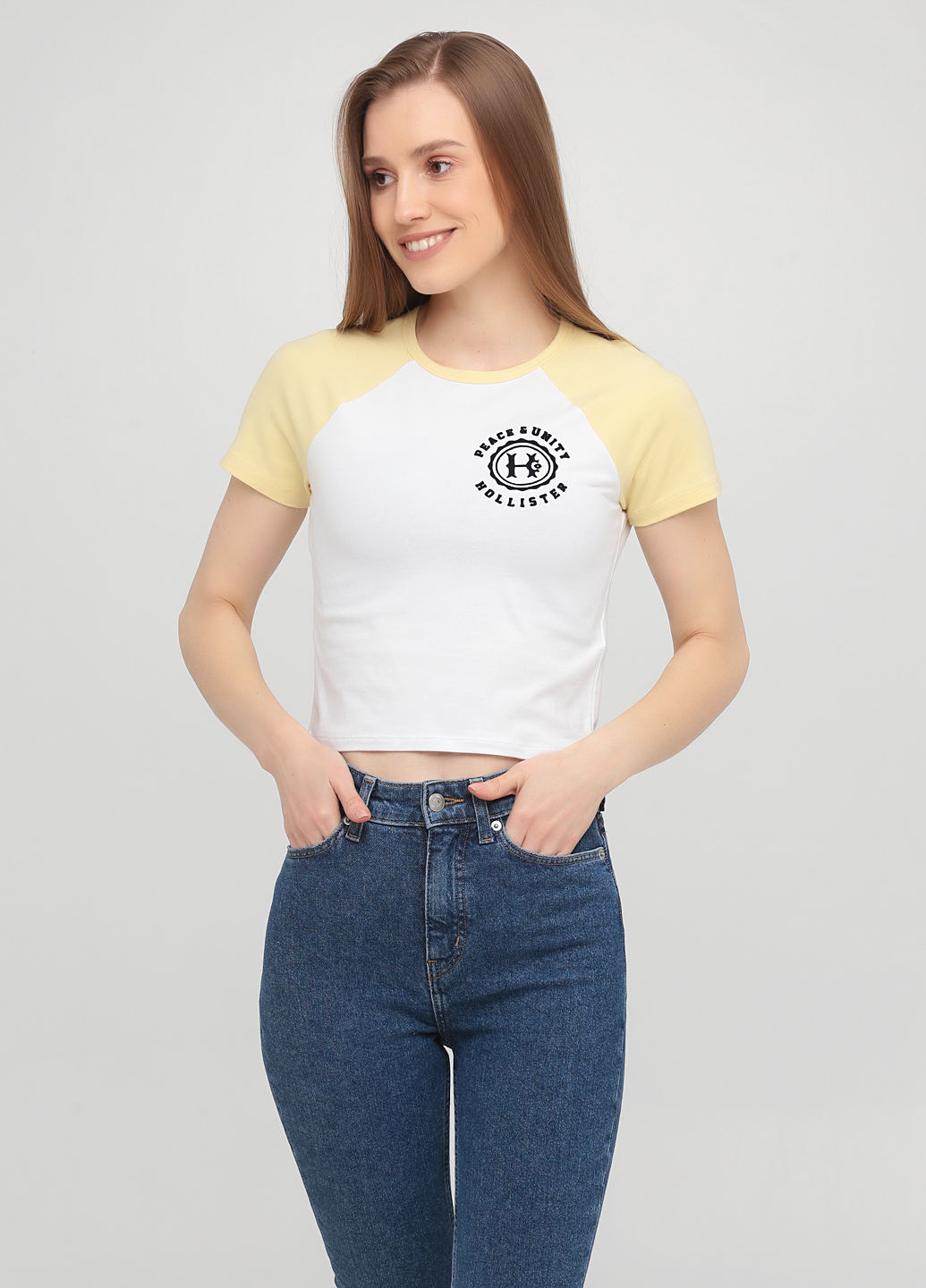 

Топ Hollister HC8787W  Белый, Топ Hollister HC8787W S Белый