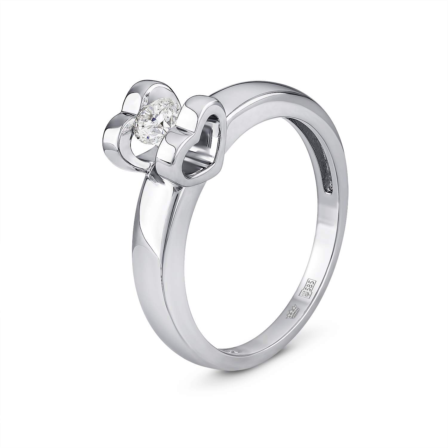 

Золота каблучка з діамантом 0.27 ct cava.cool