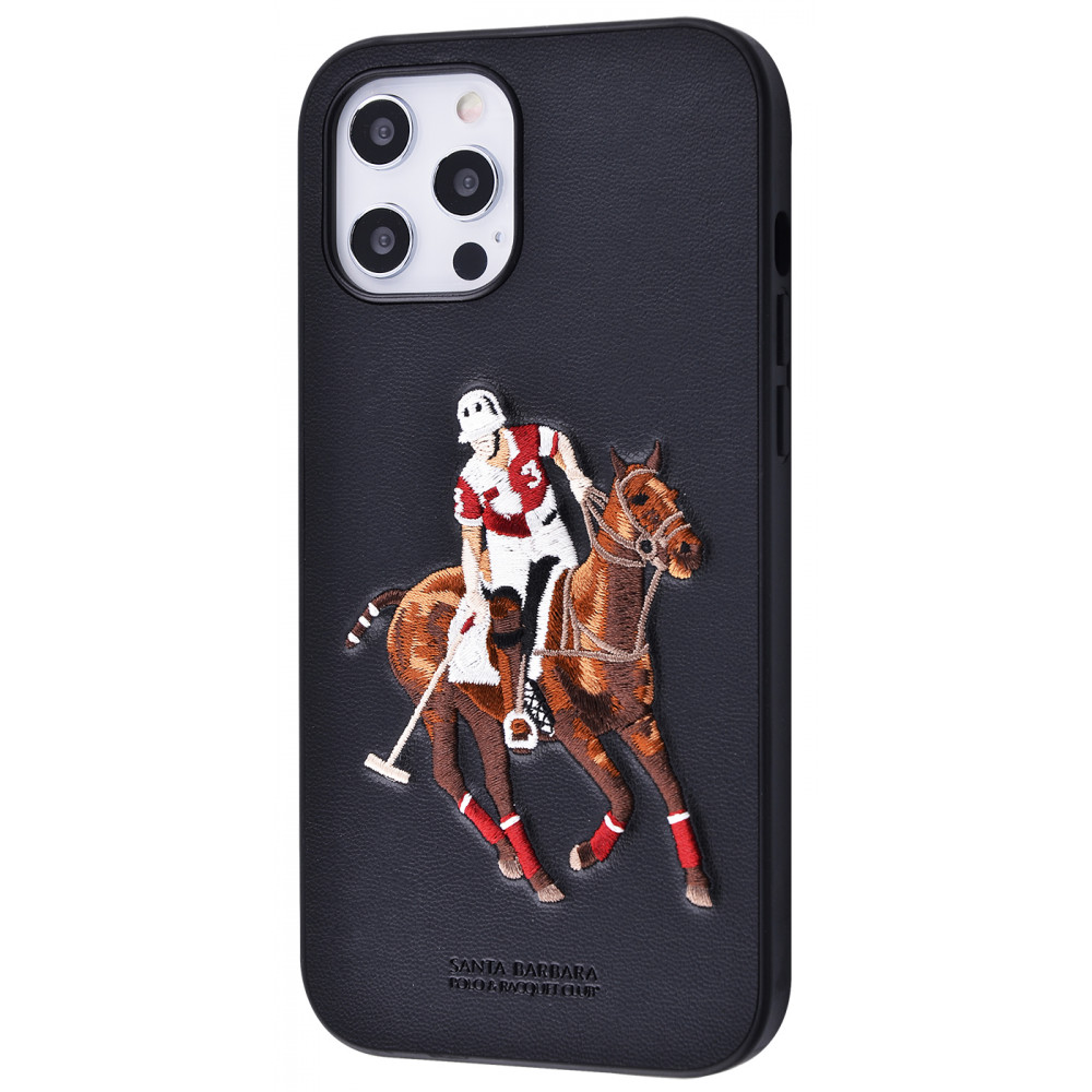 

Чехол-накладка Polo Jockey iPhone 12 Pro Max black Черный