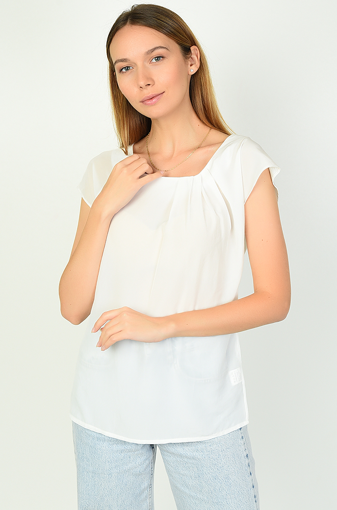 

Блуза ААА 1238-4 / Белый, Блуза ААА 1238-4 XL/2XL Белый