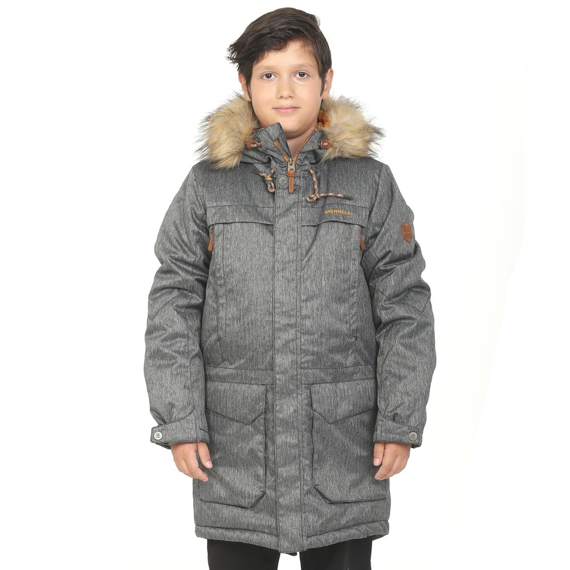 

Куртка зимняя Merrell Boys Padded Jacket 10 лет (140 см) серый (101426-5A-140)