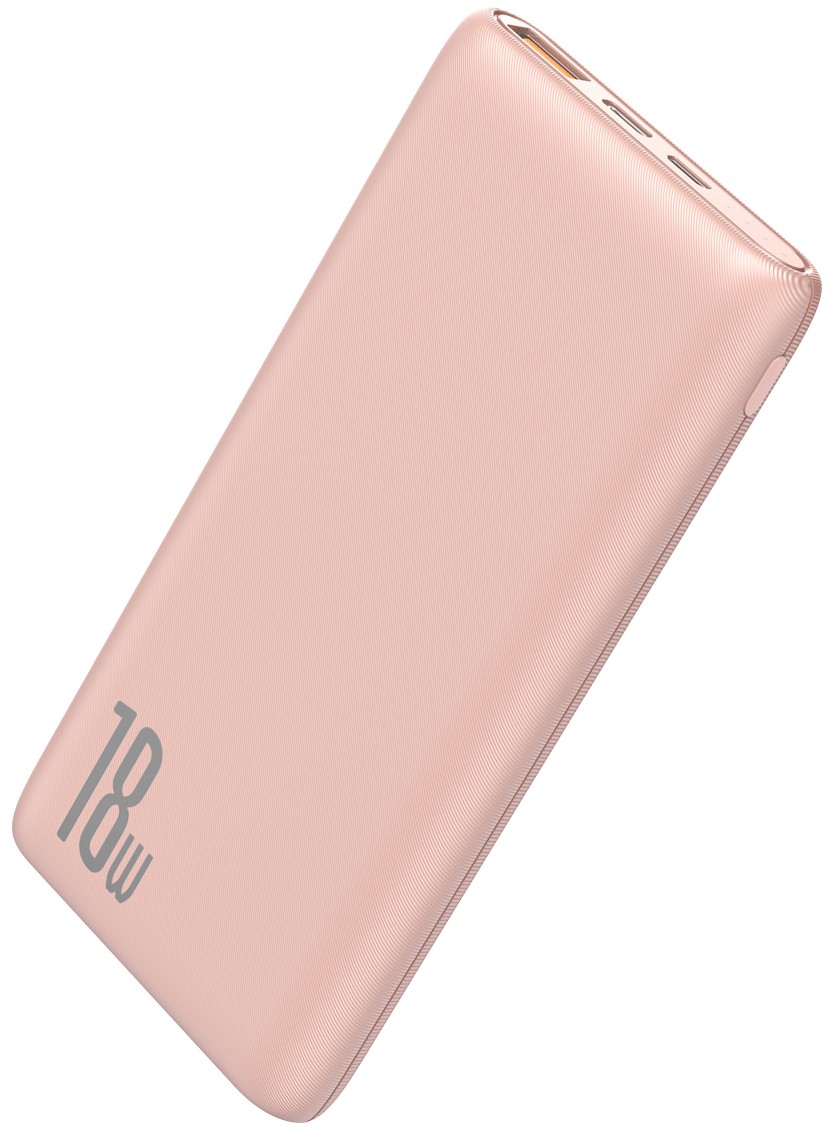 

УМБ Baseus Bipow 10000mAh 18W с технологией QC3.0+PD3.0 Розовый
