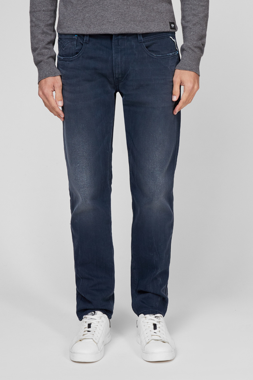 

Мужские синие джинсы ANBASS Replay  M914Y .000.513 982, Мужские синие джинсы ANBASS Replay 30-30 M914Y .000.513 982