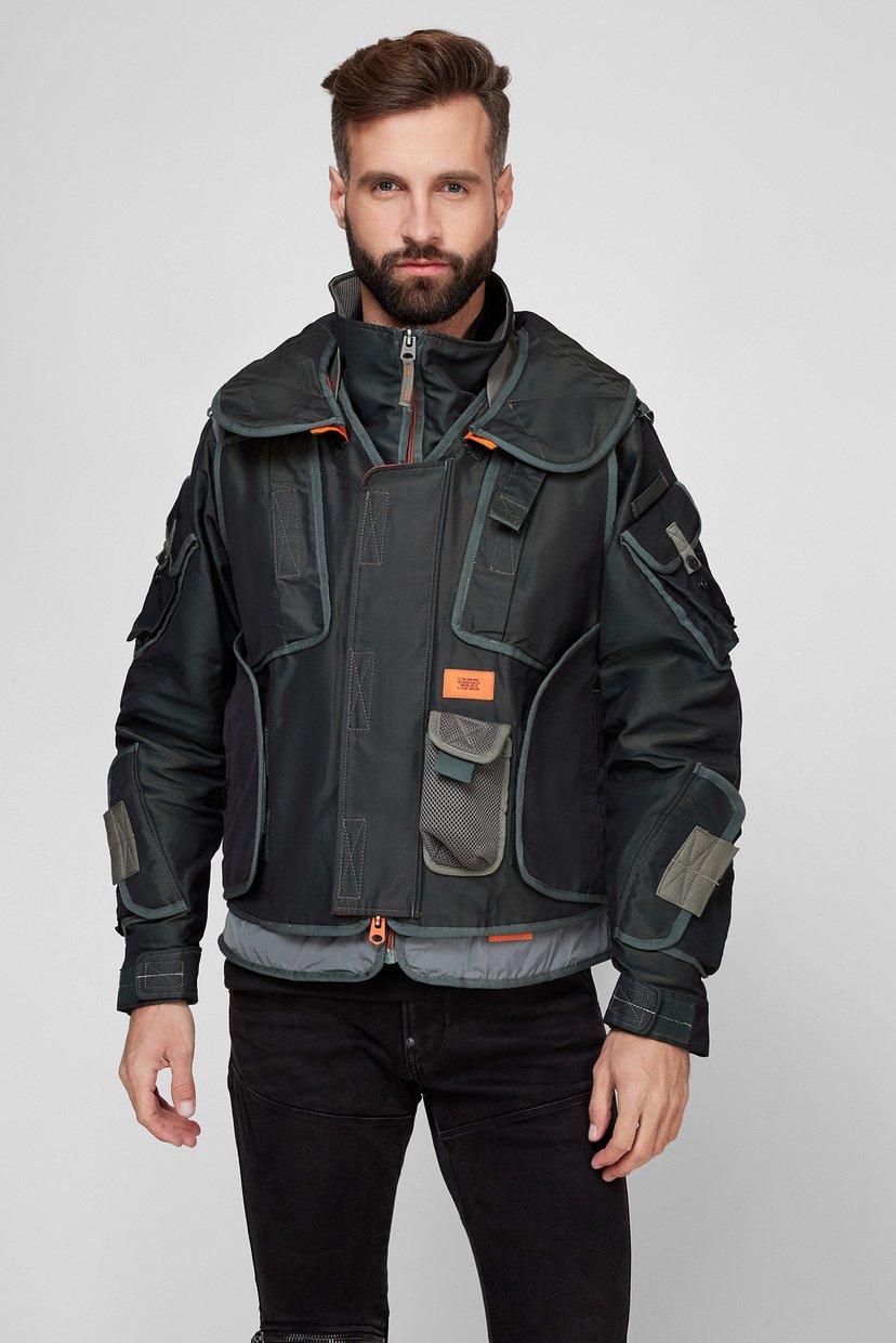 

Мужская зелёная куртка 2 в 1 G-Star RAW M D20082,C835