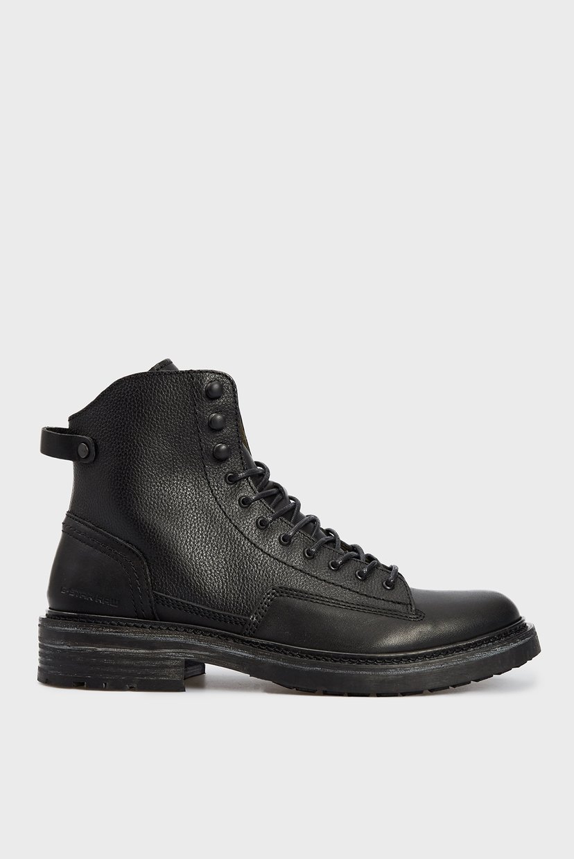

Мужские черные кожаные ботинки G-Star RAW 43 2142 013501