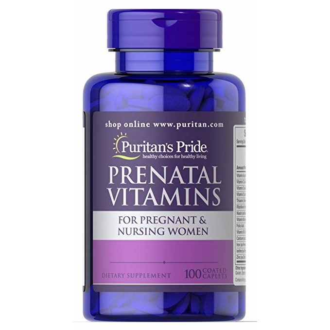 

Витамины Puritan's Pride Prenatal Vitamins 100 таблеток