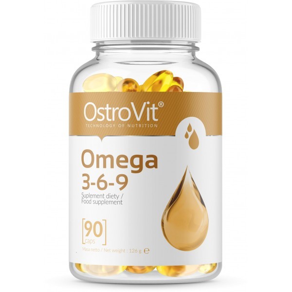 

Жирные кислоты Ostrovit Omega 3-6-9 90 капсул