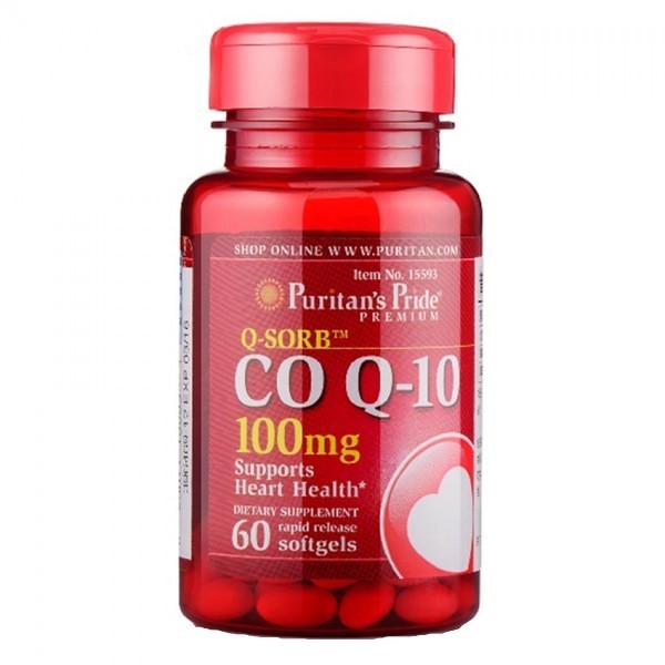 

Витамины Puritan's Pride Q-SORB Co Q-10 100 мг 60 капсул