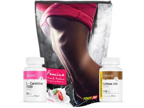 

Комплекс для похудения Power Pro FEMINE Вкус Клубника со сливками