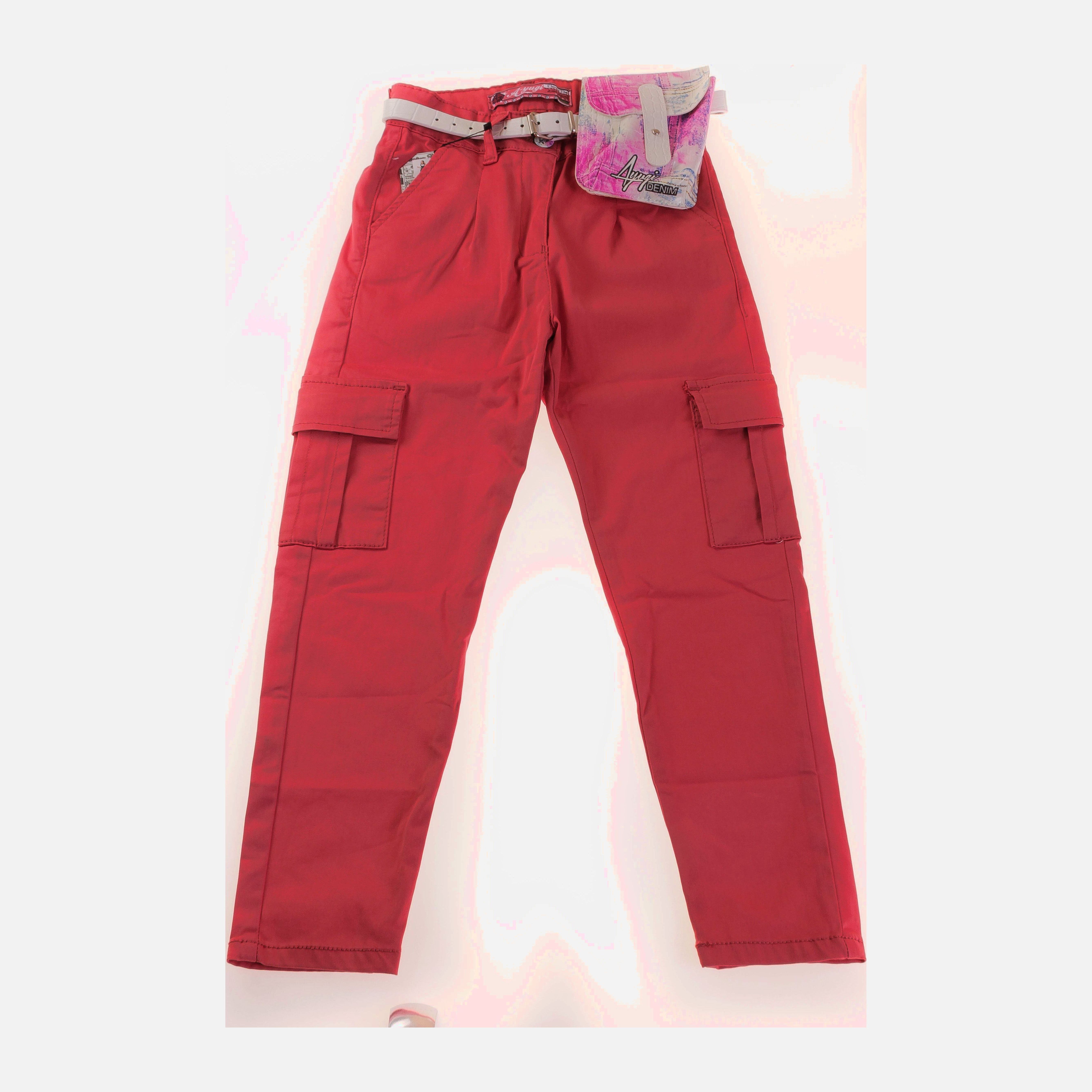 

Брюки A-yugi 9201 134 см Темно-розовые