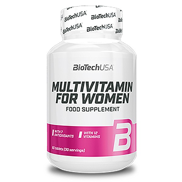 

Витамины и минералы BioTech USA Multivitamin for Women 60 таблеток