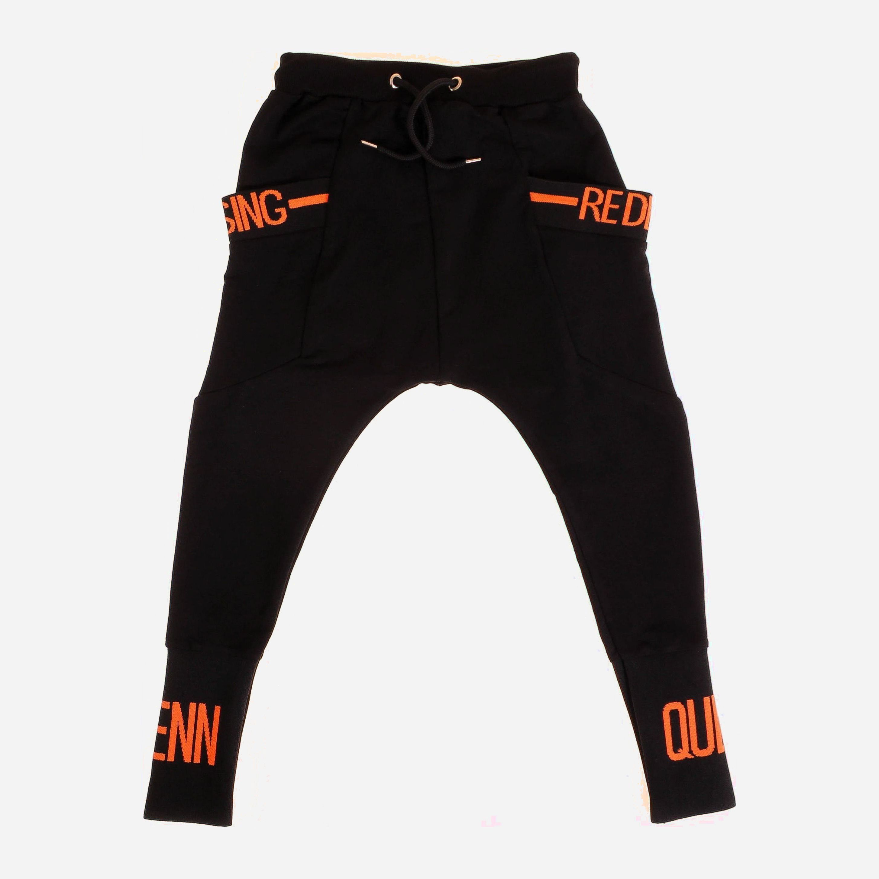 

Спортивные штаны Toontoy 16541 128 см Черный/Неон-оранжевый