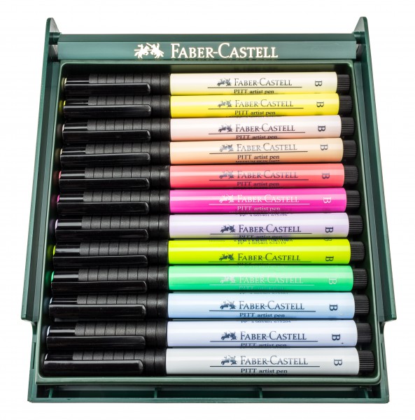 

Набор маркеров 12шт. PITT Pastel Faber-Castell