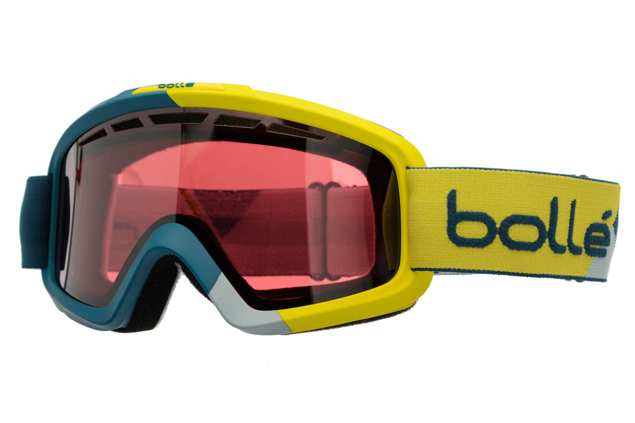 

Маска горнолыжная BOLLE Nova II matt blue-yellow vermillion