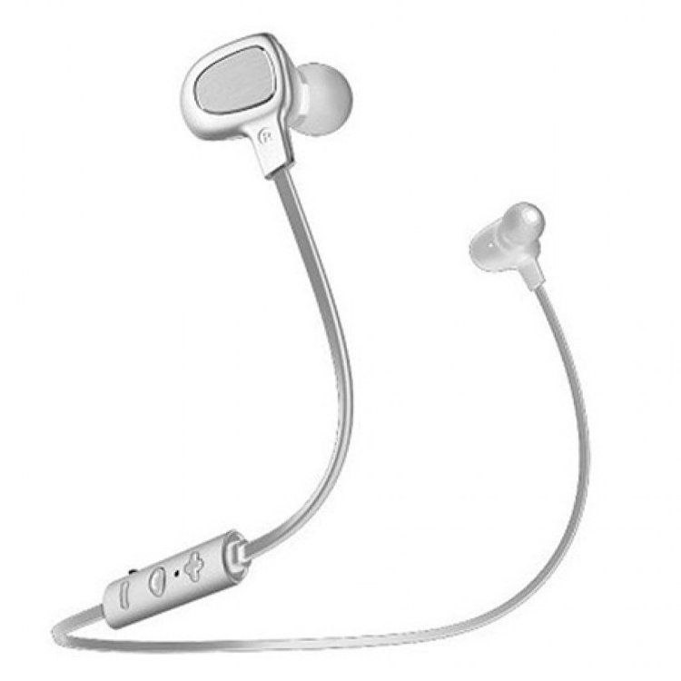 

Беспроводные Bluetooth Наушники для спорта Baseus B15 Seal Bluetooth Silver-White