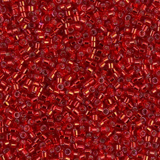 

Бисер Miyuki Delica Beads 11/0 (блестящий, красный), 50 г (DB-602)