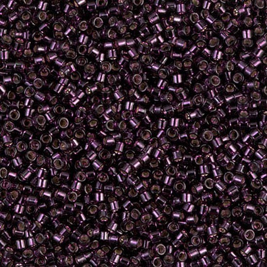 

Бисер Miyuki Delica Beads 11/0 (блестящий, фиолетовый), 50 г (DB-611)