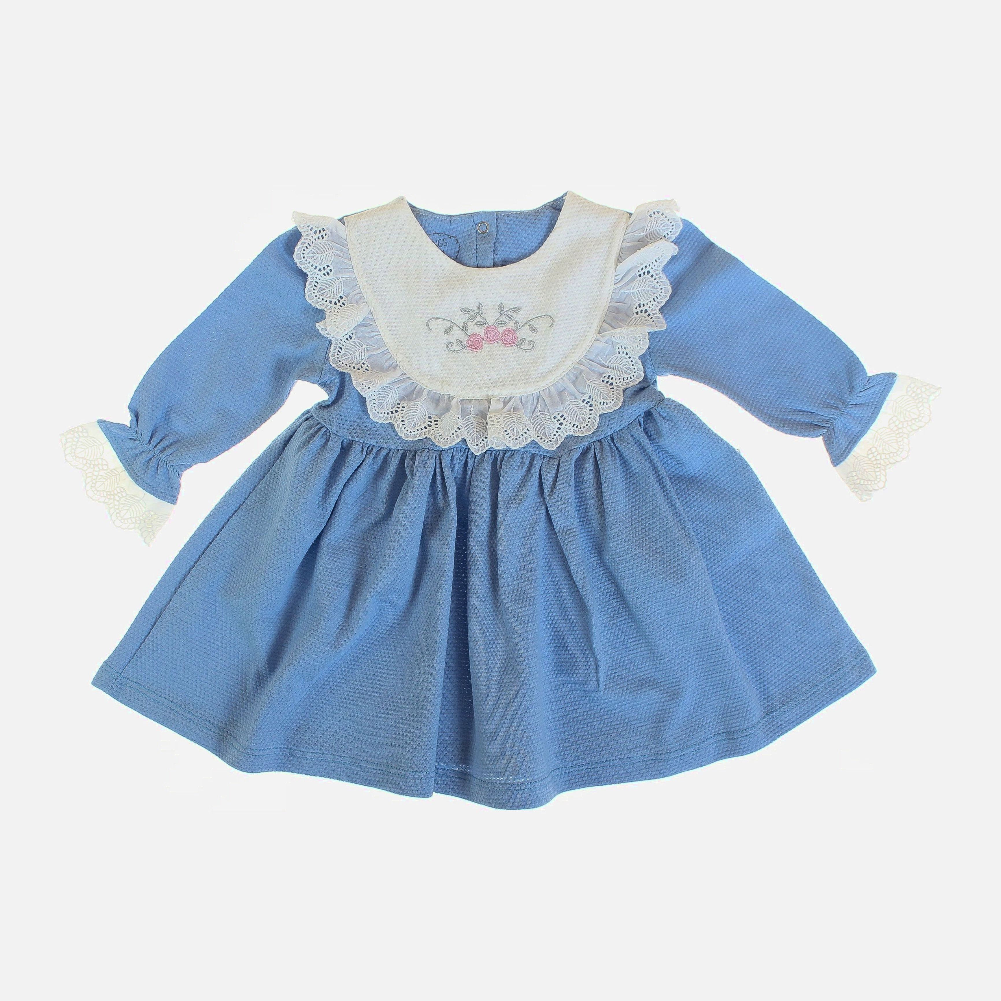 

Платье с длинными рукавами Tongs Baby 2547 68 см Голубое