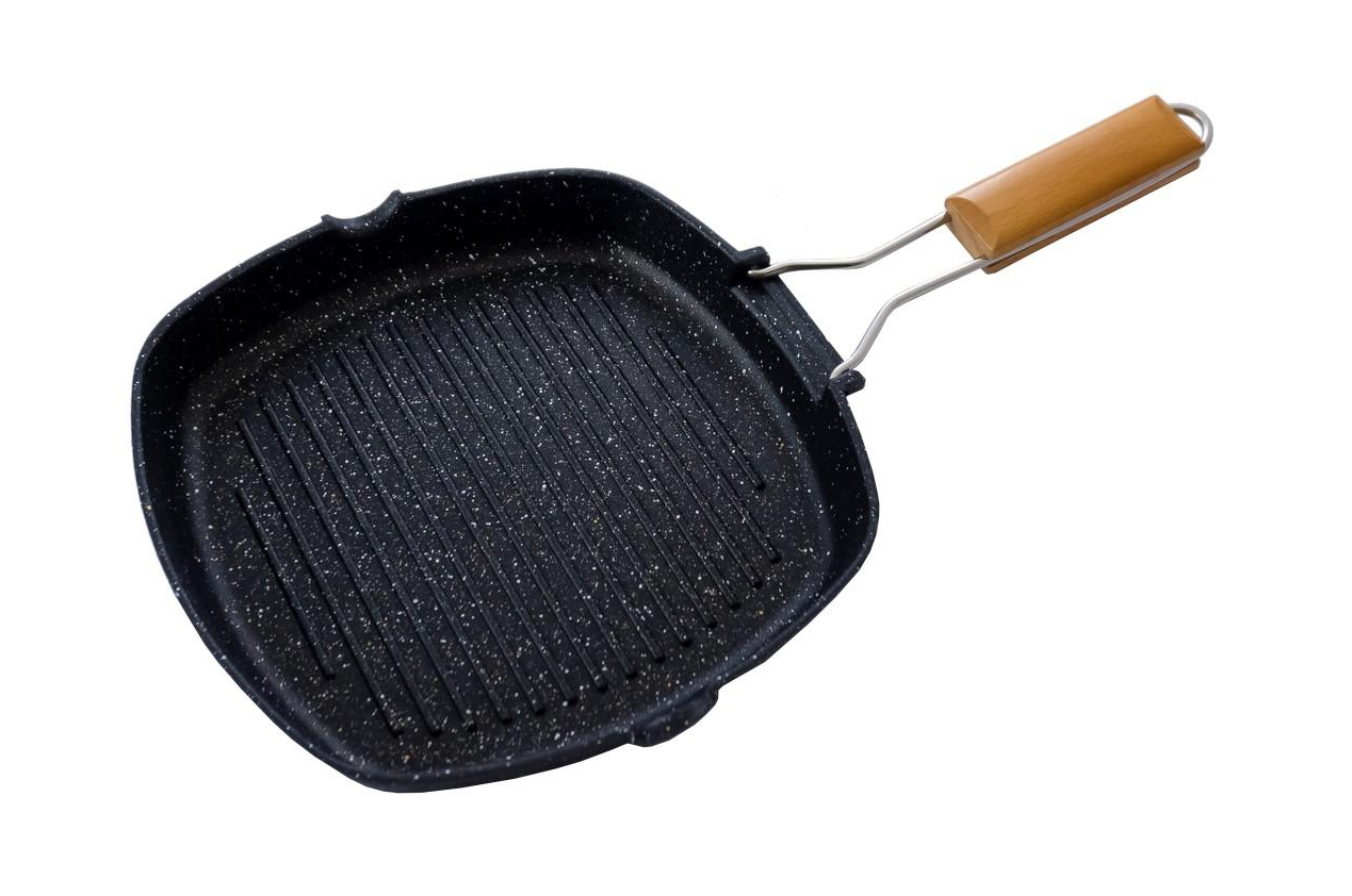 

Сковорода-гриль антипригарная Empire - 280 x 280 мм Empire 7543