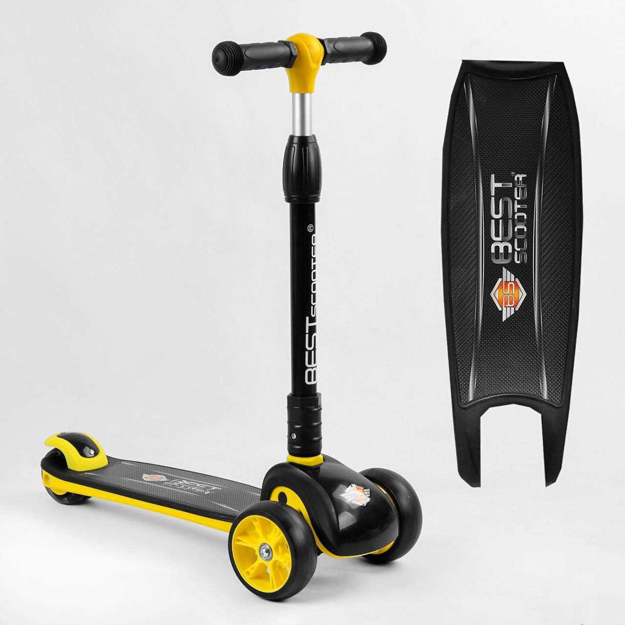 

Самокат трехколесный Best Scooter 84377