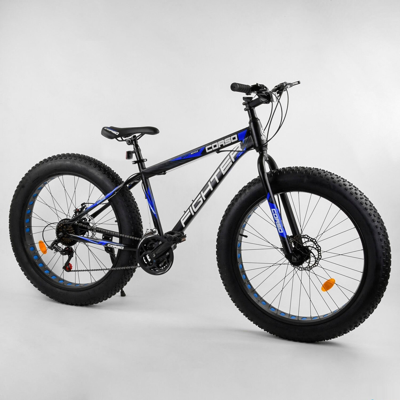 

Велосипед Спортивный 26" "CORSO" "Fighter" Blue