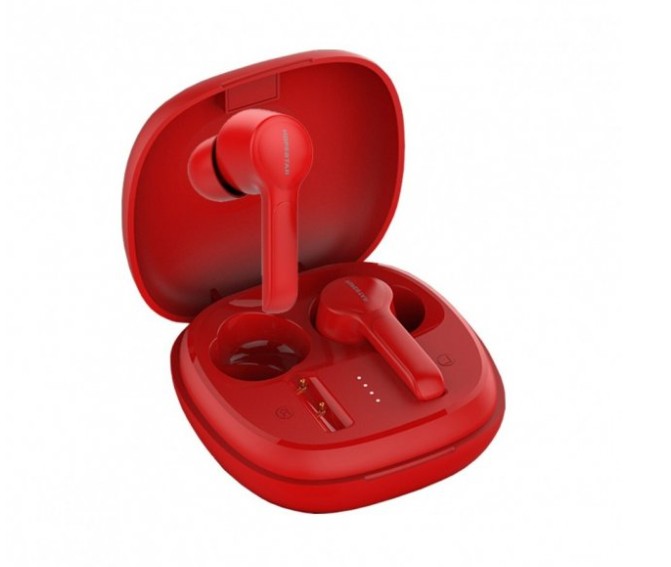 

Беспроводные наушники гарнитура Bluetooth Hopestar S11, красные