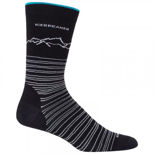 

Носки Icebreaker Lifestyle Crew MEN approach black/snow OS (103 019 001 OS)