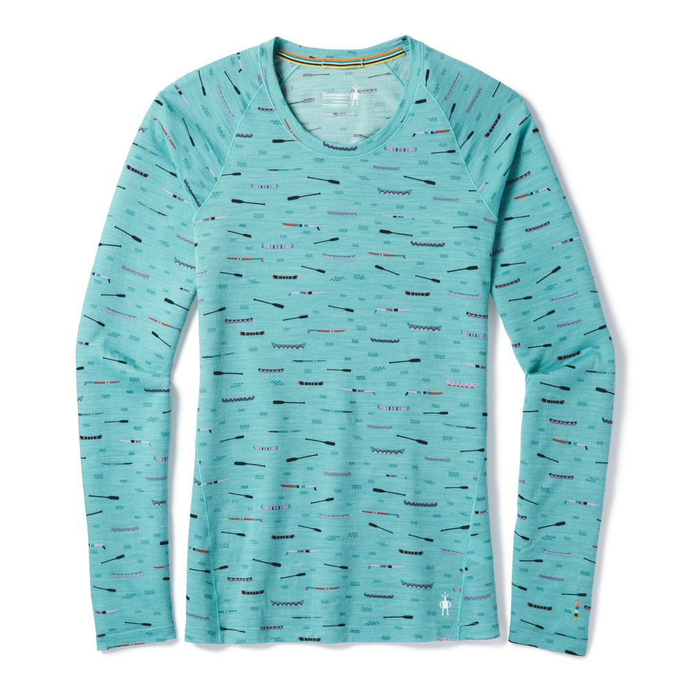 

Термофутболка Smartwool Wm' Merino 150 Baselayer Print Long Sleeve (Nile Blue, ) (SW 15574.B46, Термофутболка Smartwool Wm's Merino 150 Baselayer Print Long Sleeve (Nile Blue, S) (SW 15574.B46-S)