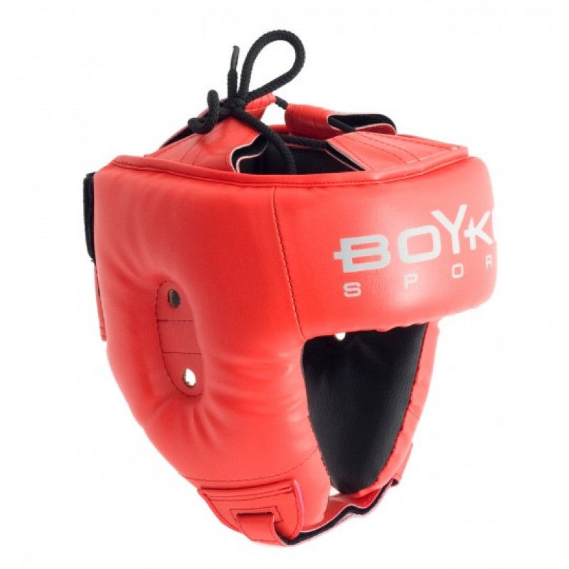 

Шлем боксерский с открытым верхом Boyko-Sport №1 красный XL, код: bs6231232304-BK