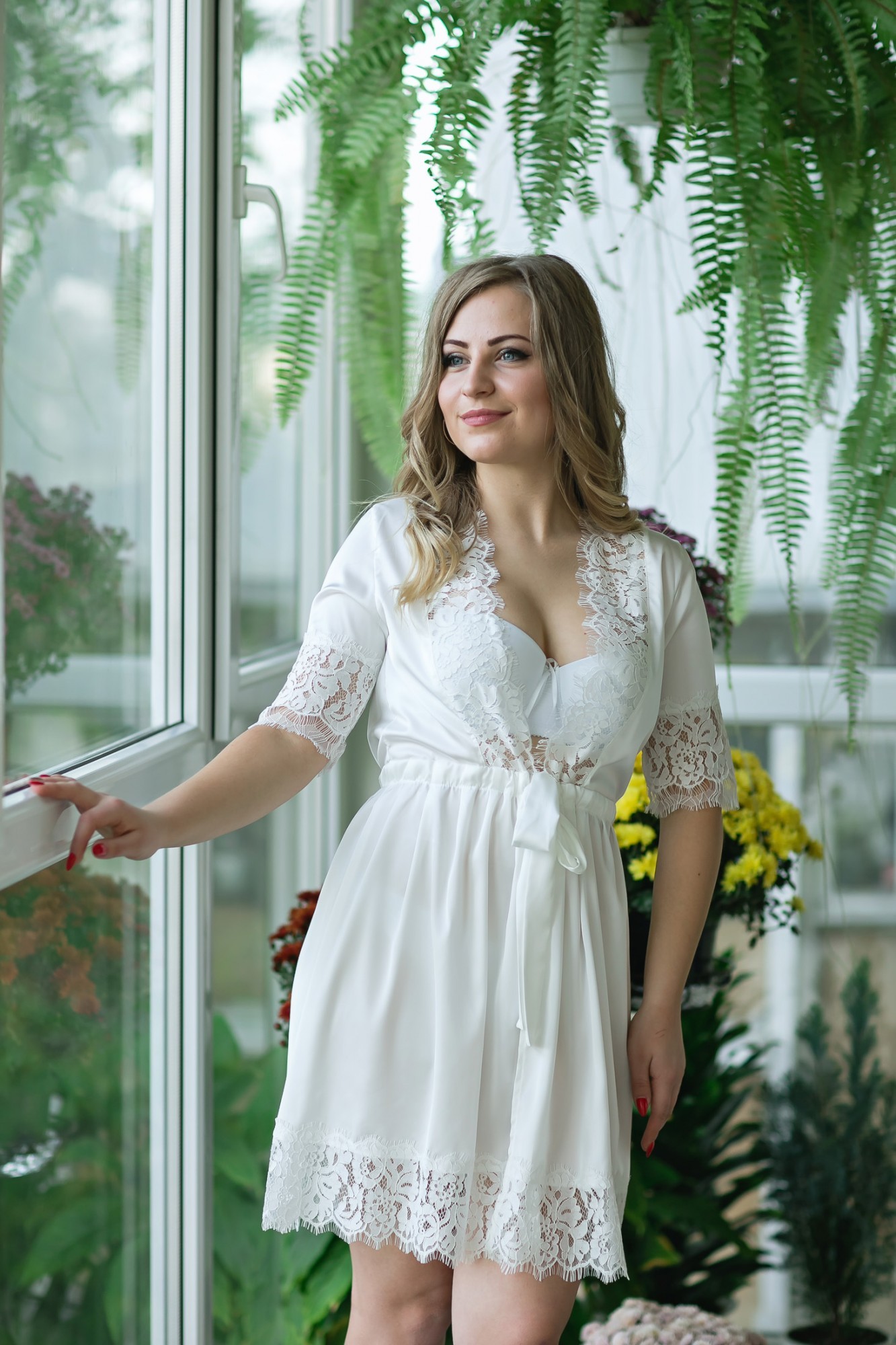 

Будуарный халат AdalineBride Wendy  (46) айвори 20-51, Будуарный халат AdalineBride Wendy M (46) айвори 20-51