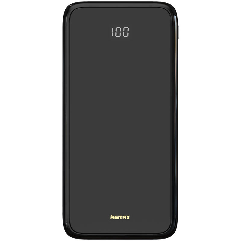 

Портативное зарядное устройство Power Bank Remax RPP-133 Mirror + БЗУ 10000 mAh Черный