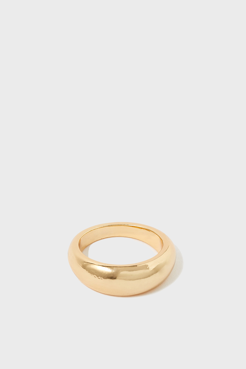 

Женское золотистое кольцо DFG RECONNECTED ROUN Accessorize S 294013