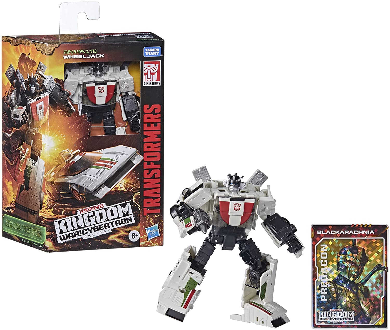 

Трансформер Вилджек Transformers Generations War for Cybertron Kingdom Deluxe WFC-K24 Wheeljack Hasbro F0678