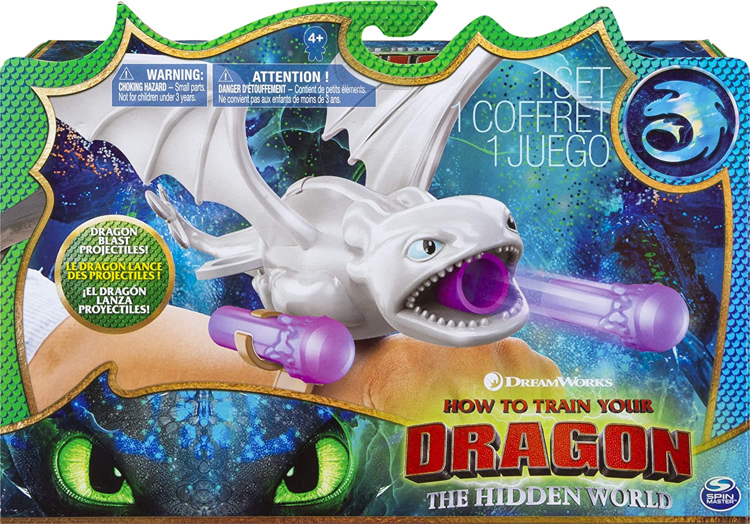 

Наручная пусковая установка Драгон Dreamworks Dragons Lightfury Wrist Launcher Spin Master 6052955