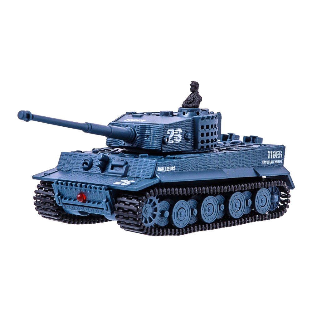 

Танк на р/у (радиоуправлении) микро 1:72 Tiger со звуком, синий (GWT2117-4)