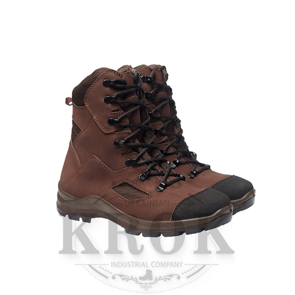 

Ботинки KROK с высокими берцами утепленные 45 коричневые L5115 brown