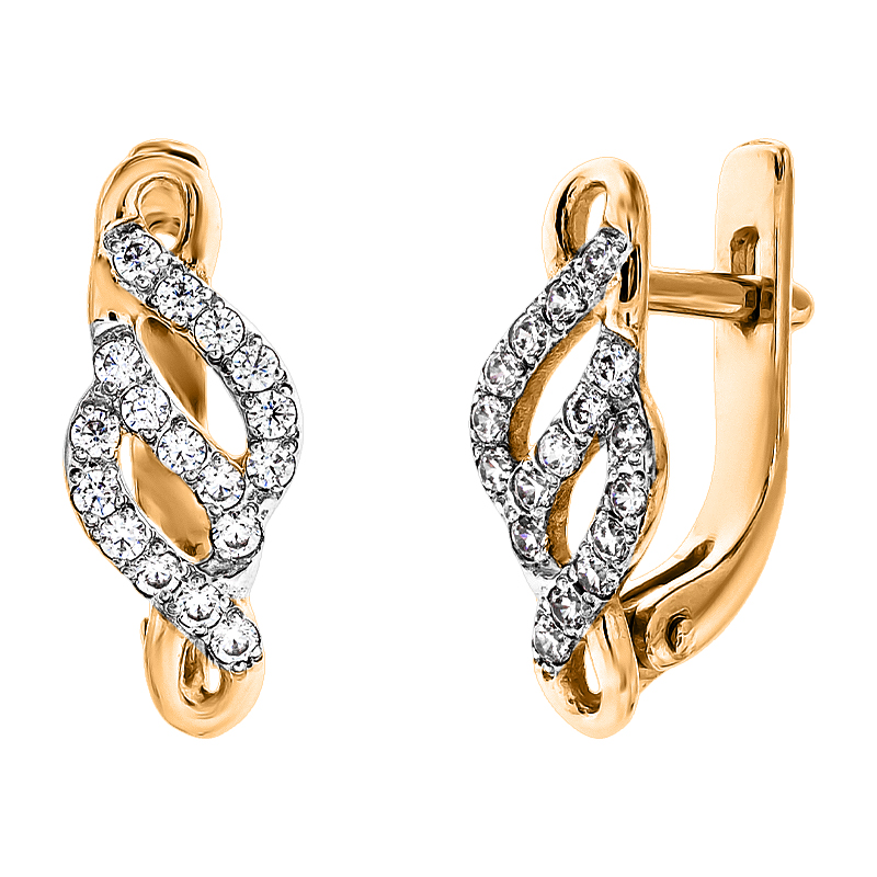 

Серьги Diamant С2459