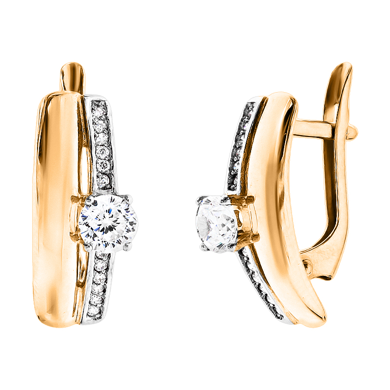 

Серьги Diamant С2455