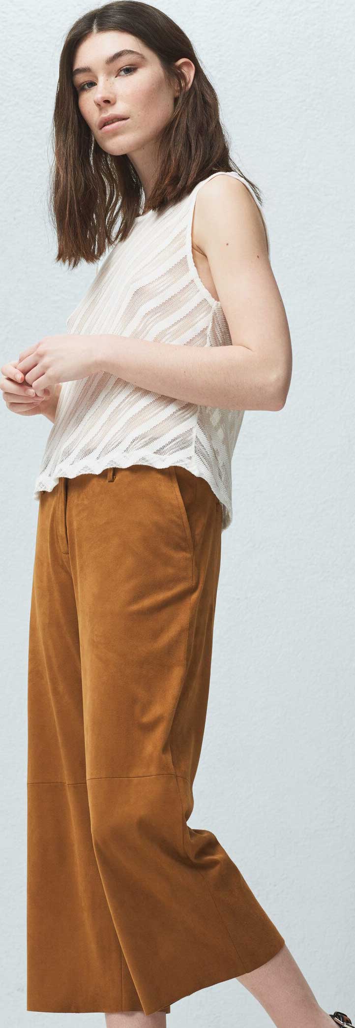 

Брюки Mango 630DS026 40 Коричневые