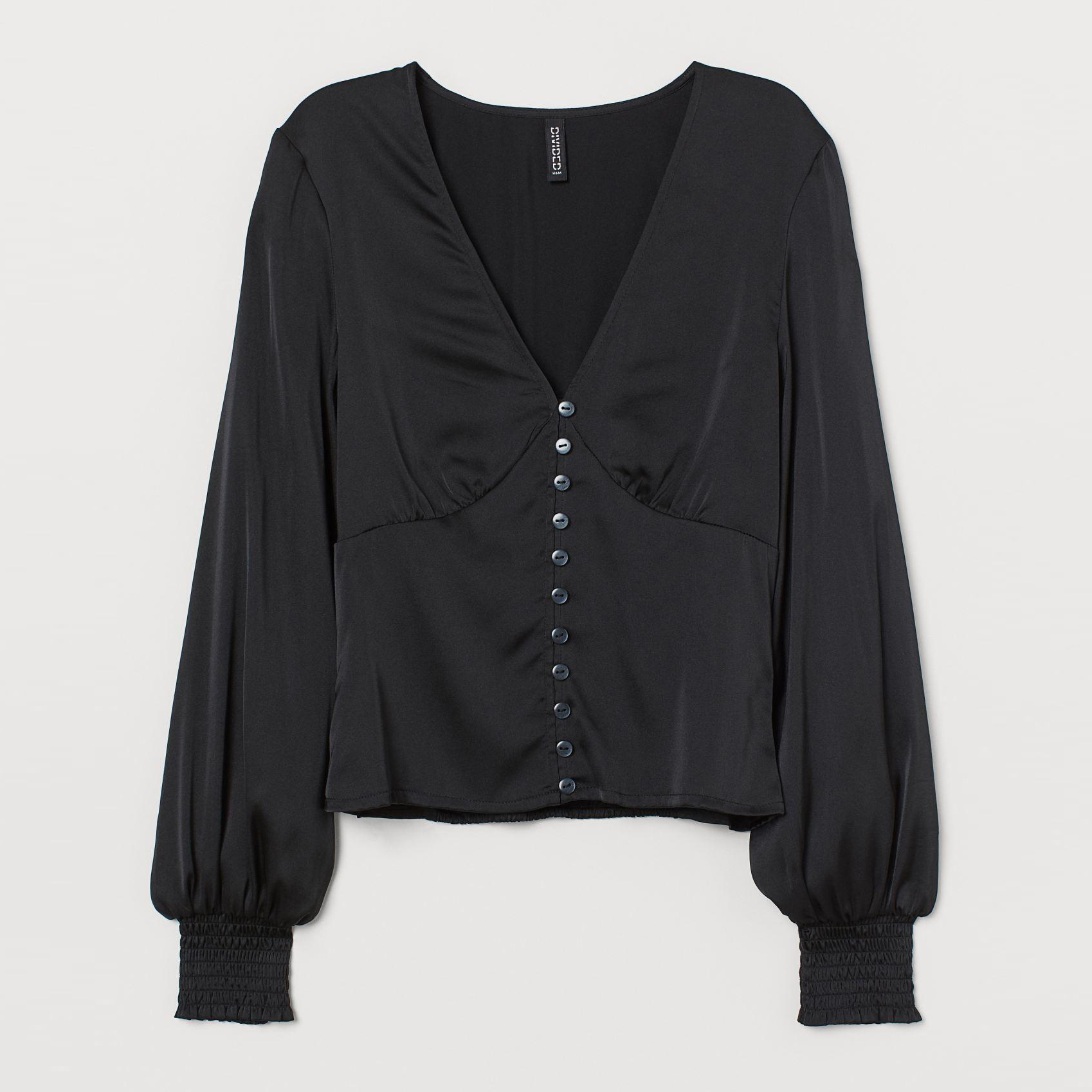 

Блузка H&M XAZ208062MKIK 38 Черная