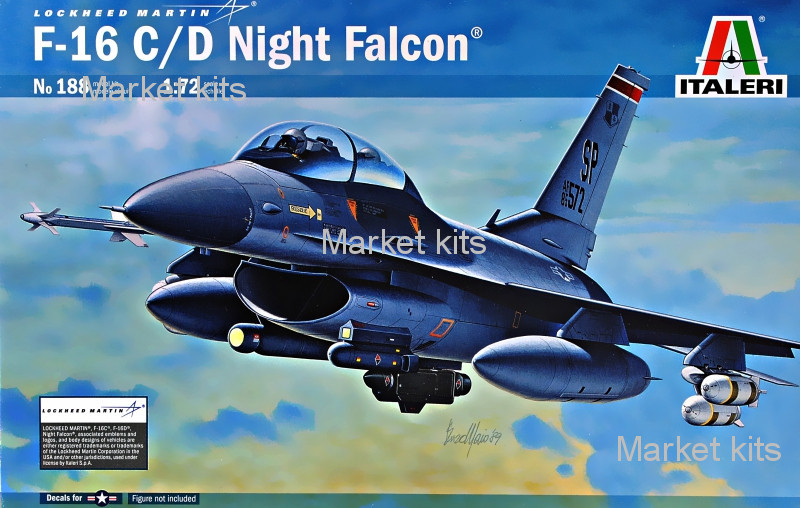 

Истребитель F-16 C/D "Night Falcon" 1:72 ITALERI (IT0188)