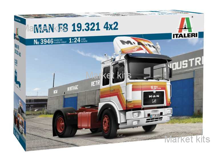 

Грузовик MAN F8 19.321 4x2 1:24 ITALERI (IT3946)