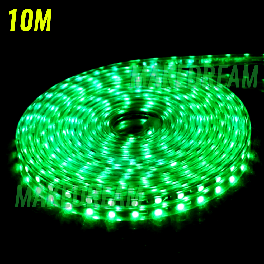 

Светодиодная Гирлянда Led лента 10м уличная диодная с возможностью продолжения IP20 Green (L1269)